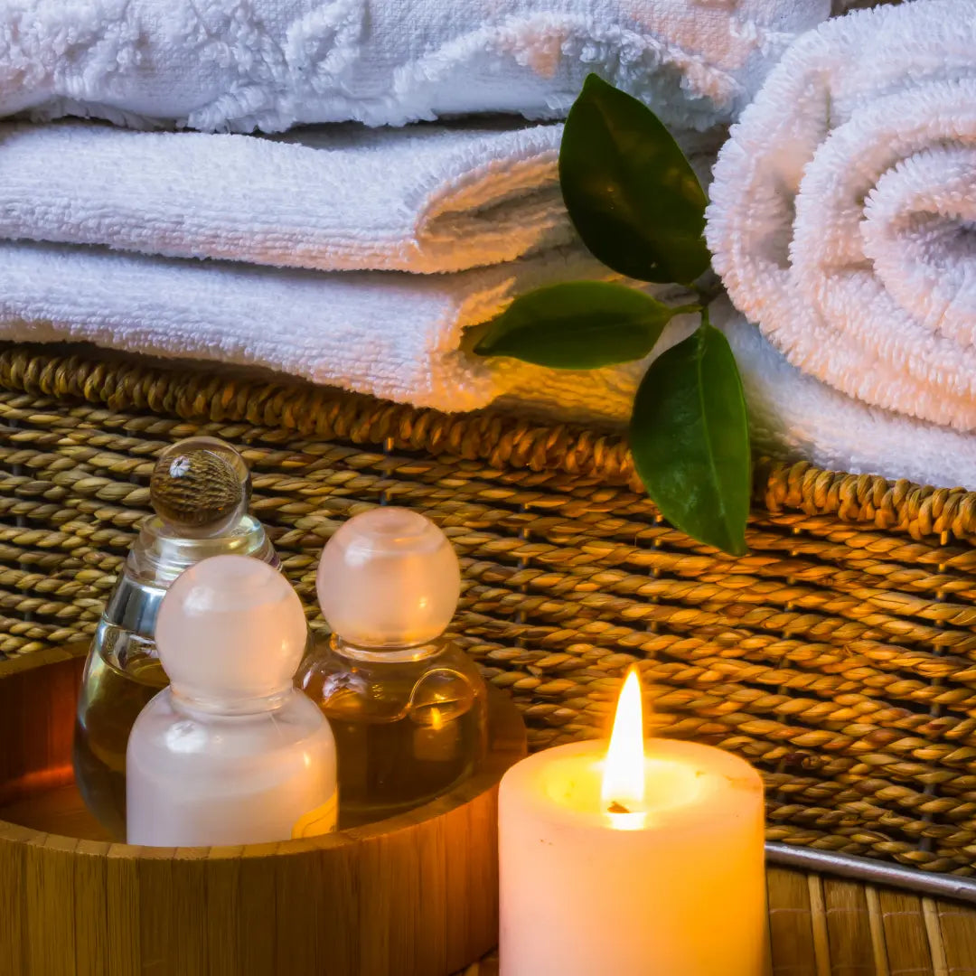 Glass Natural Soy Wax Candle